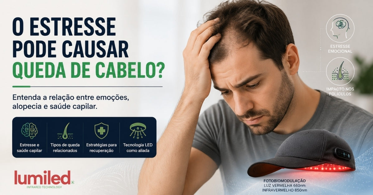 O Estresse Pode Causar Queda de Cabelo? Descubra o Que Diz a Ciência