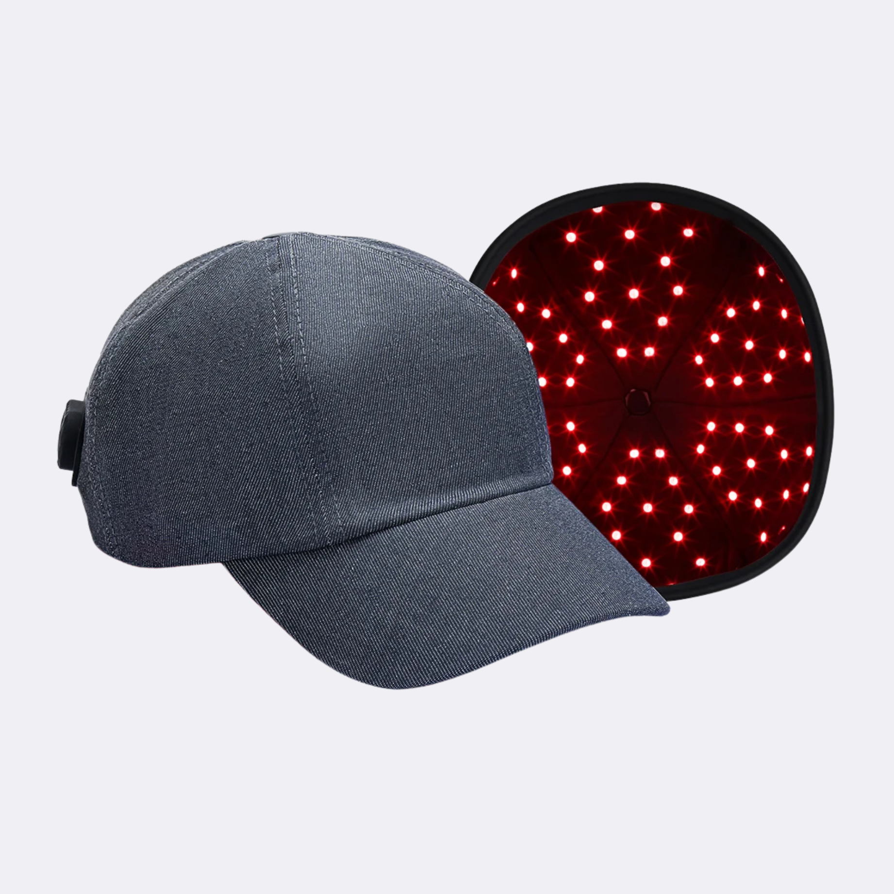 Boné LED Infravermelho para Crescimento Capilar